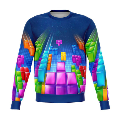 Tetris 3D Unisex Sweater - OnlyClout