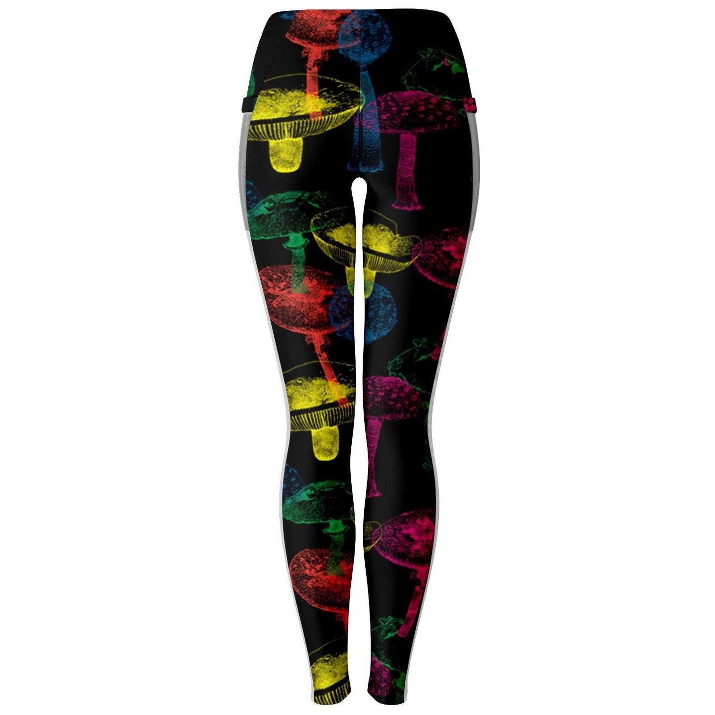 Psy Mushrooms Music Festival Pocket Leggins - OnlyClout