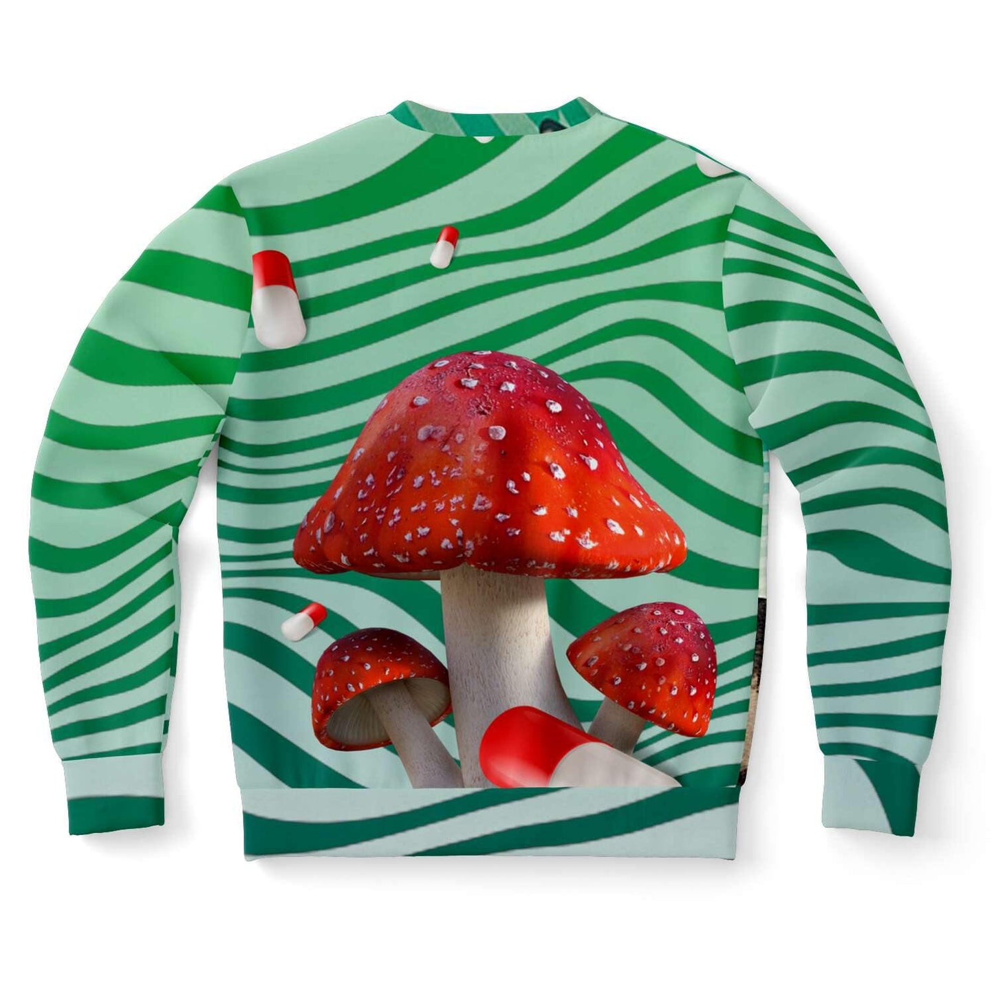  Mushroom Pills Sweater, [music festival clothing], [only clout], [onlyclout]