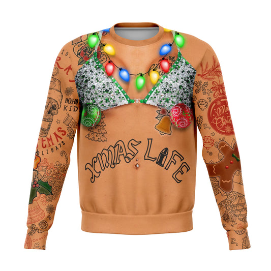 Xmas Life Ugly Christmas Sweater - OnlyClout