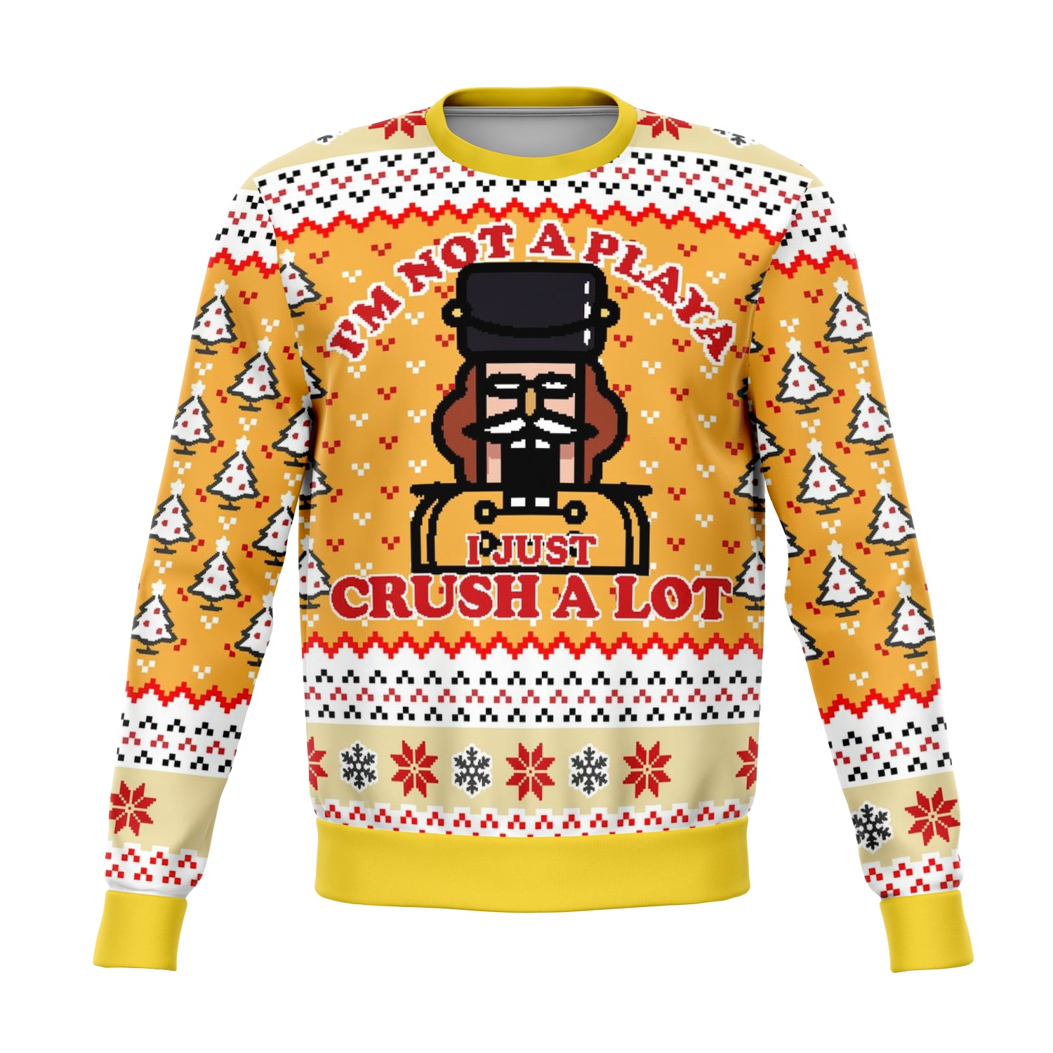 NUTCRACKER PLAYA FUNNY UGLY SWEATER - OnlyClout