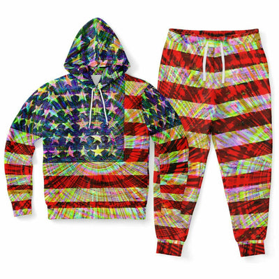 American Trip Trippy Full Body Festival Outfit