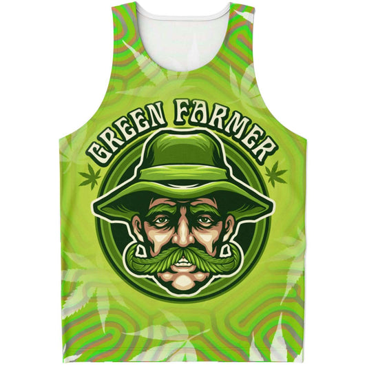 Green Farmer Unisex Tank Top - OnlyClout