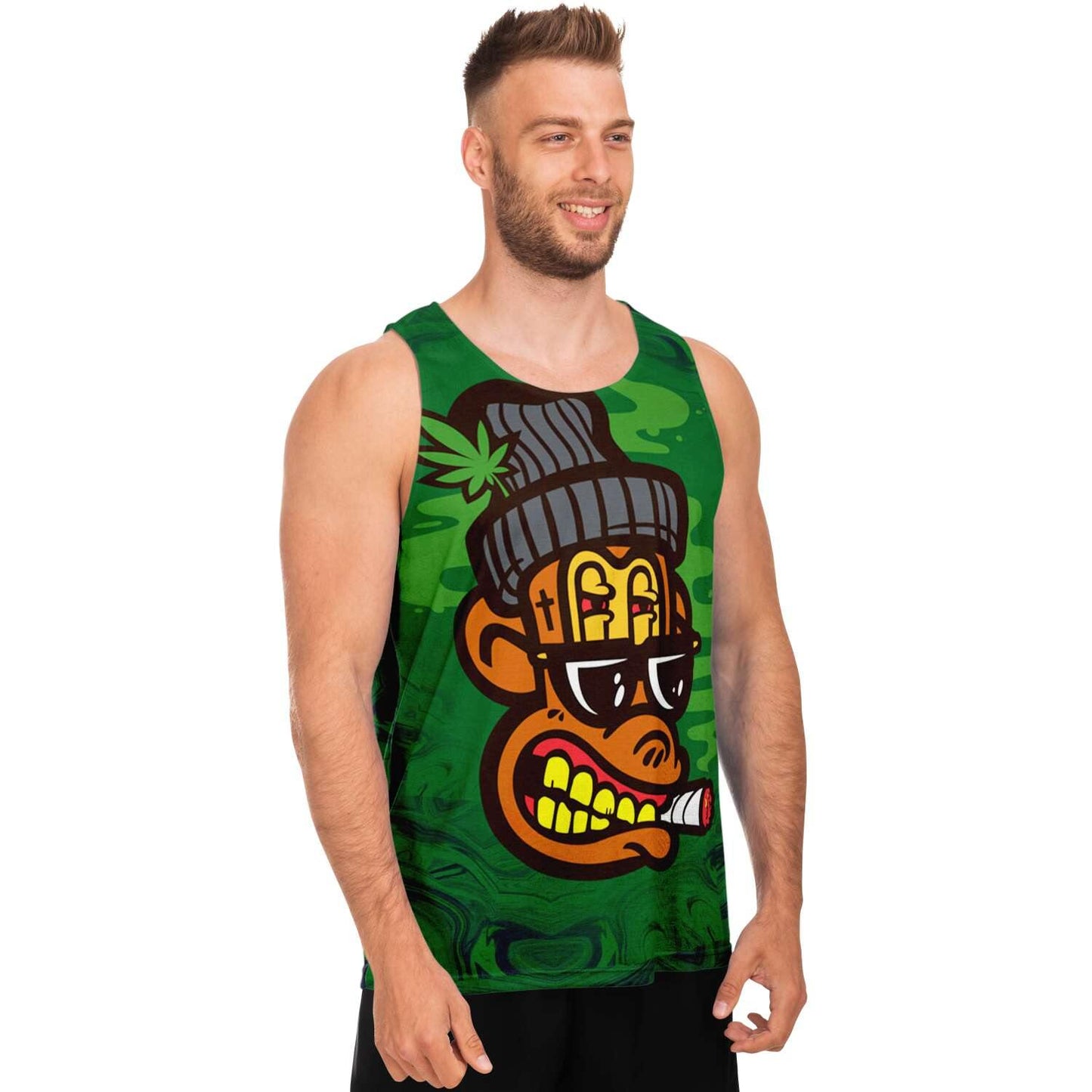 Stoned Mankey Unisex Tank Top - OnlyClout