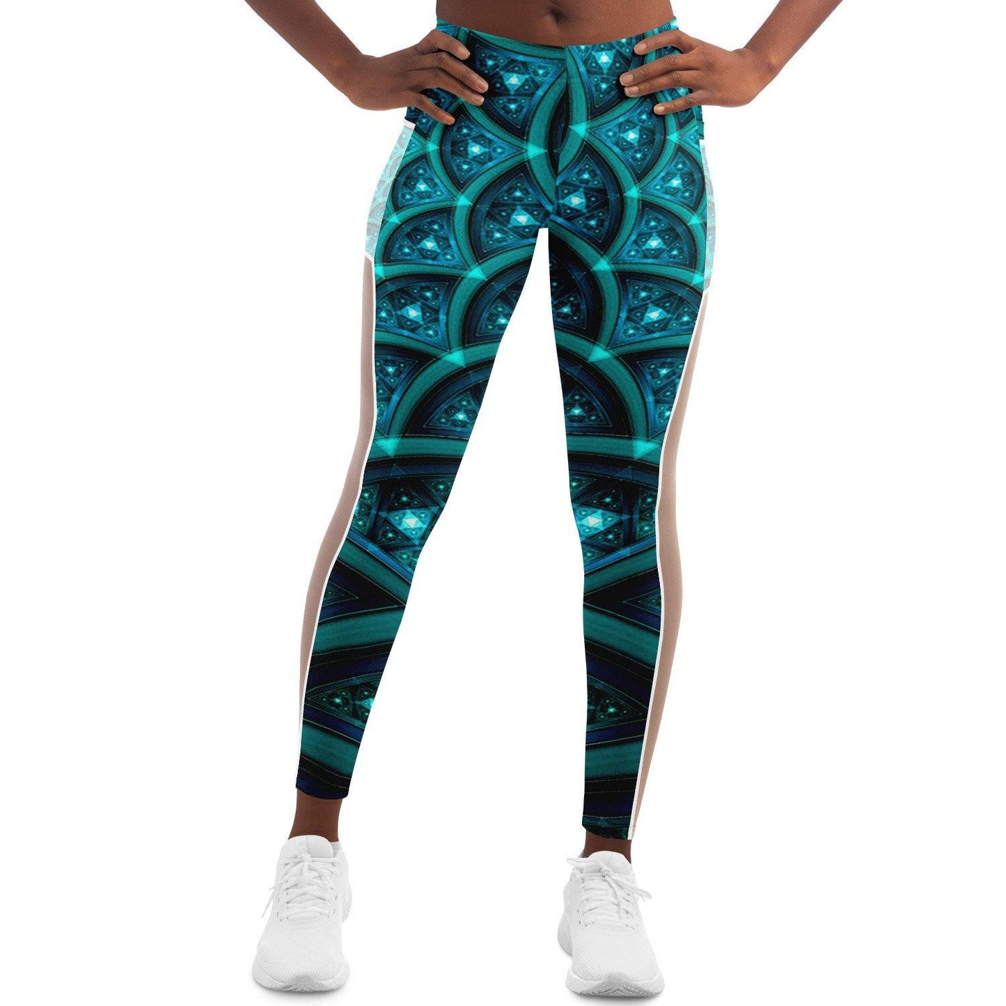 Lost Stars Music Festival Pocket Leggins - OnlyClout