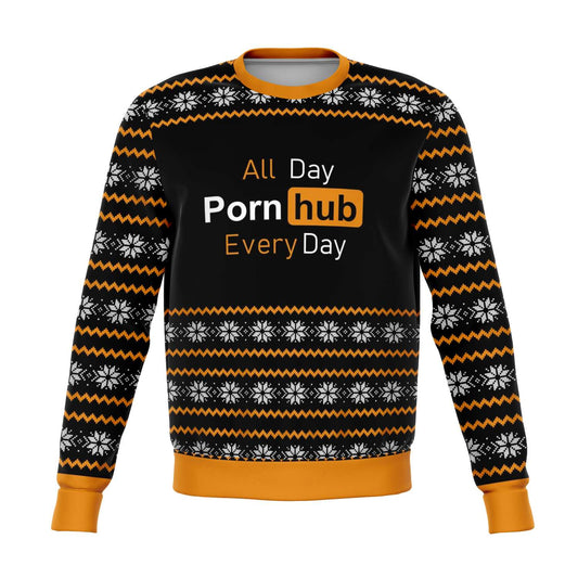 Pornhub Every Day Sweater Ugly Christmas Sweater - OnlyClout