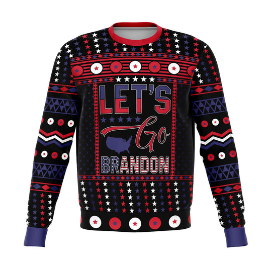 Let's Go Brandon Ugly Christmas Sweater