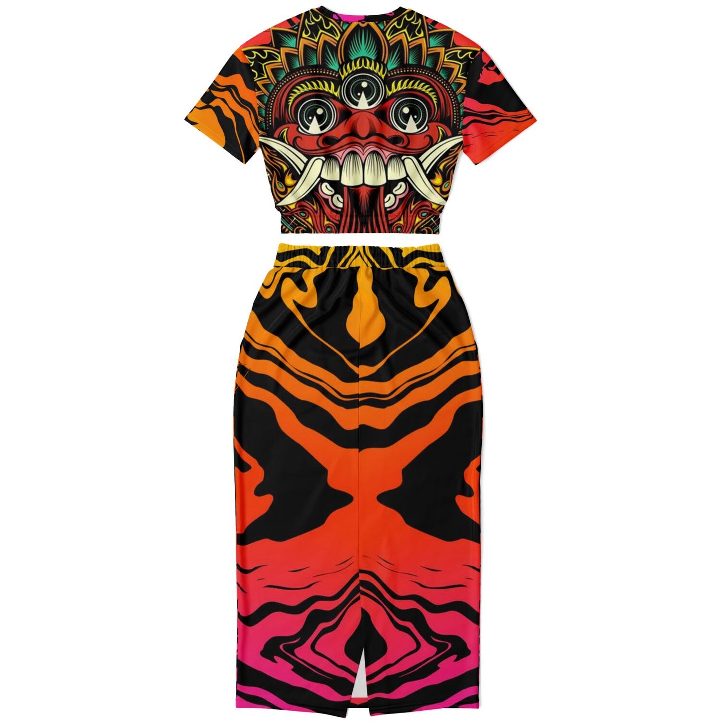 Sunset Demon Womens Full Festival Body Outfit