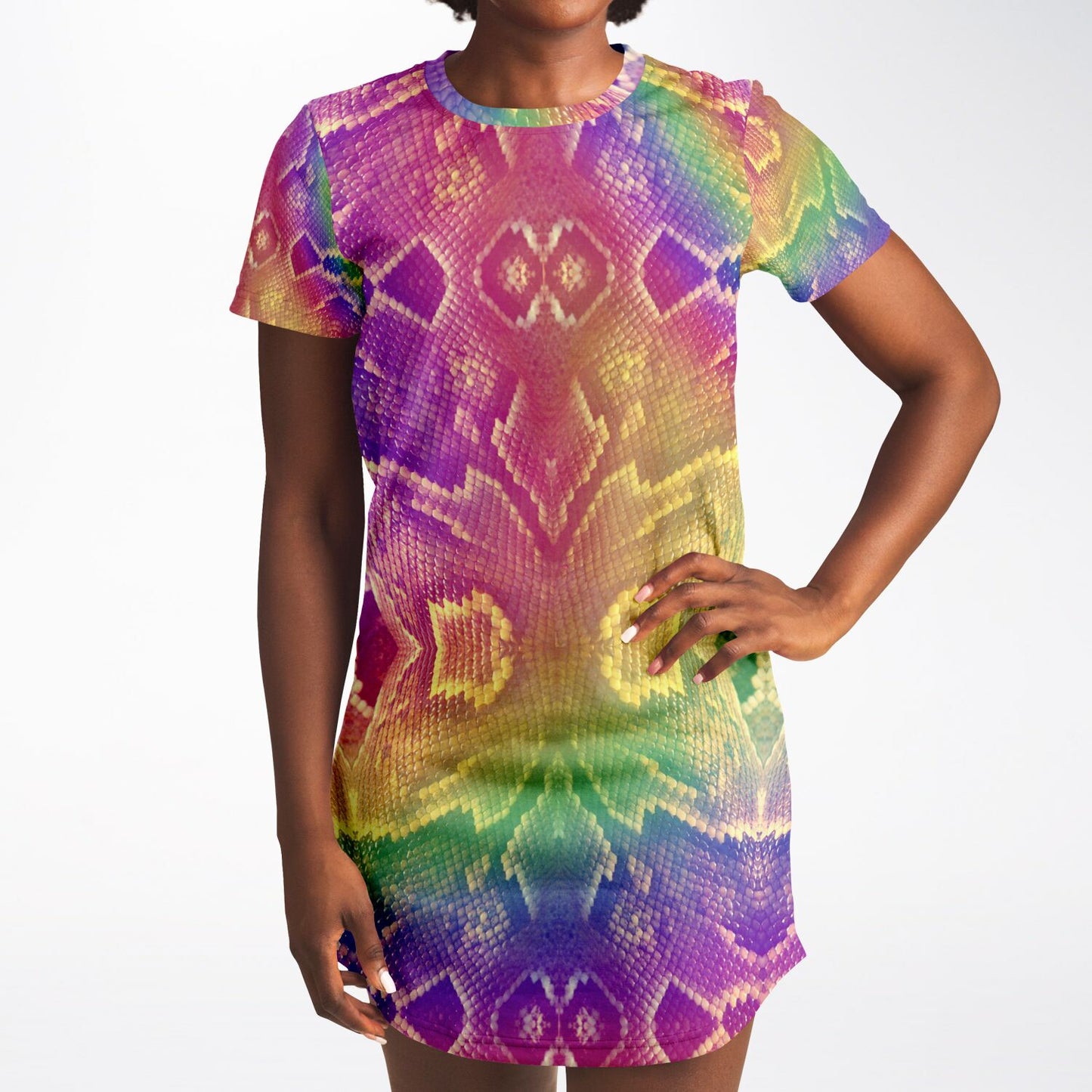 Psychedelic T-Shirt Dress