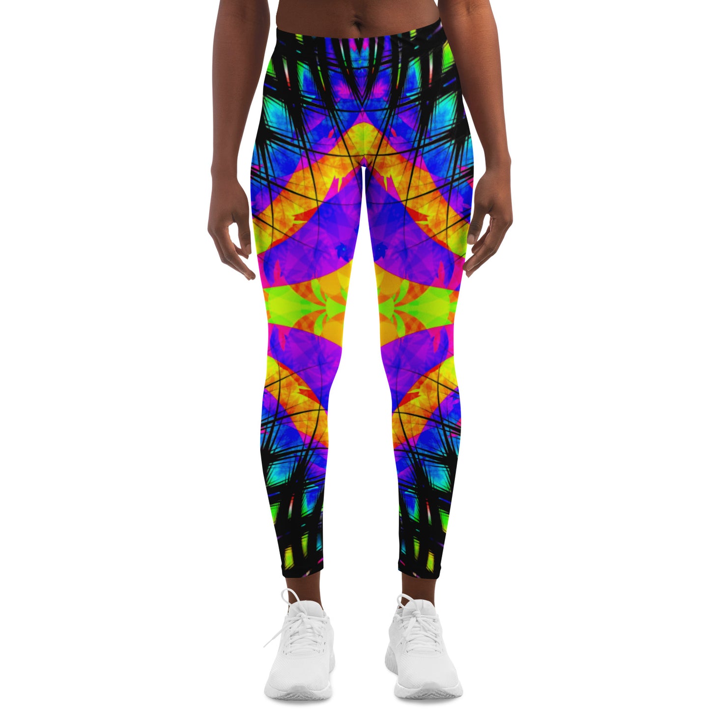 KALEIDOSCOPIC YOGA LEGGINGS