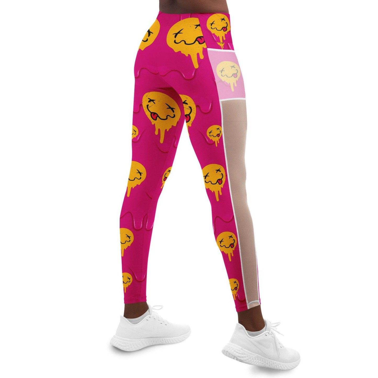 Drippy Dead Music Festival Pocket Leggins - OnlyClout