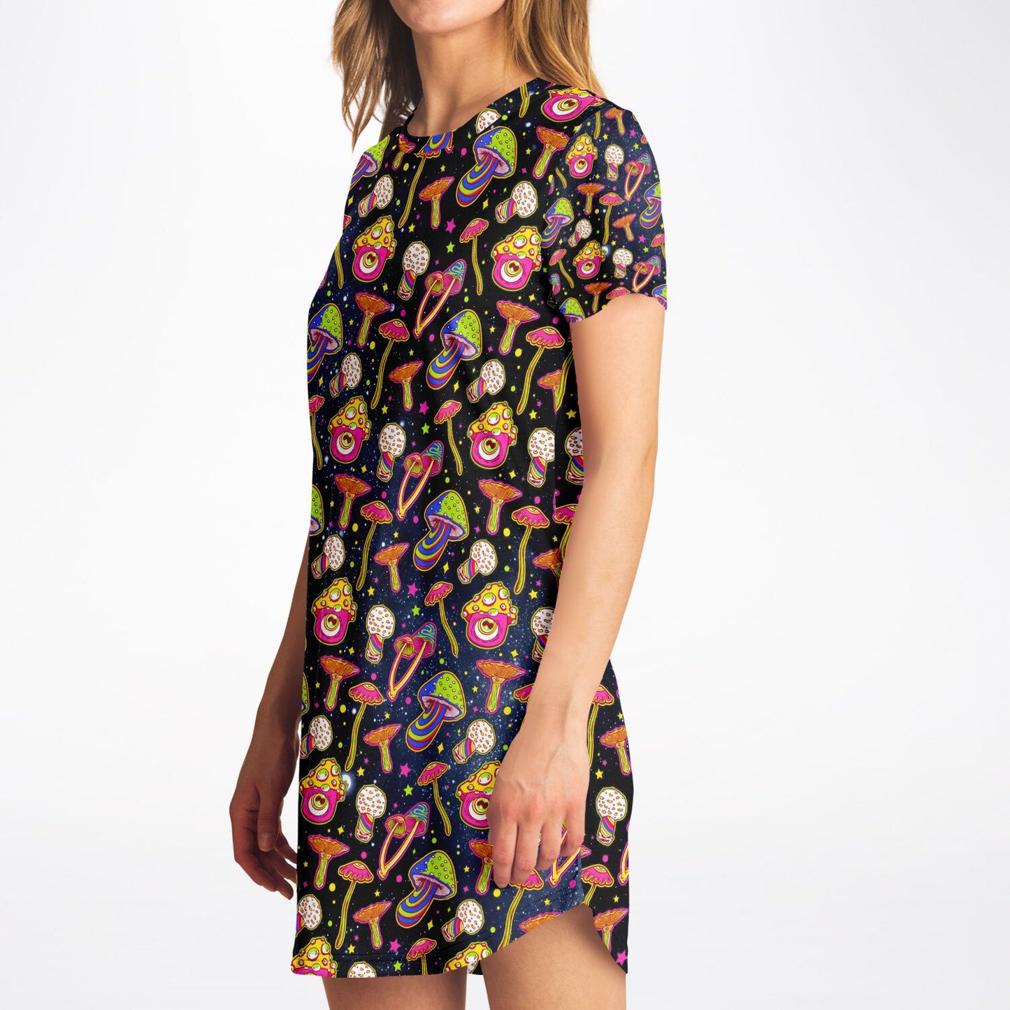 Magic Mushroom T-Shirt Dress