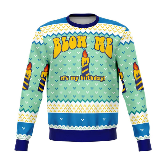 Blow Me Funny Ugly Sweater - OnlyClout