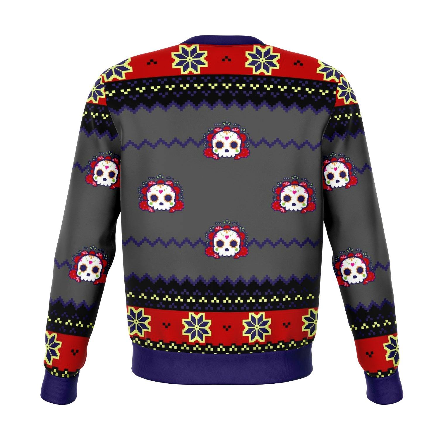 LADY DEAD DAY UGLY CHRISTMAS SWEATER - OnlyClout