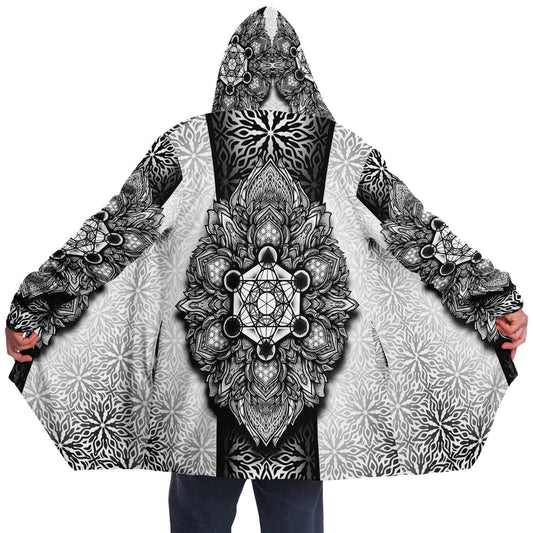 White Dream Mandala Cloak - OnlyClout