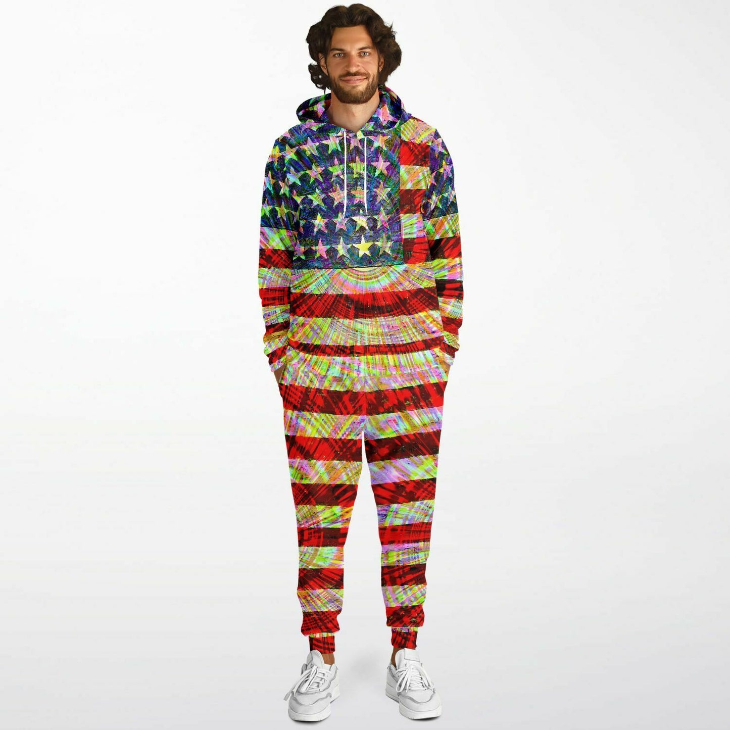 American Trip Trippy Full Body Festival Outfit