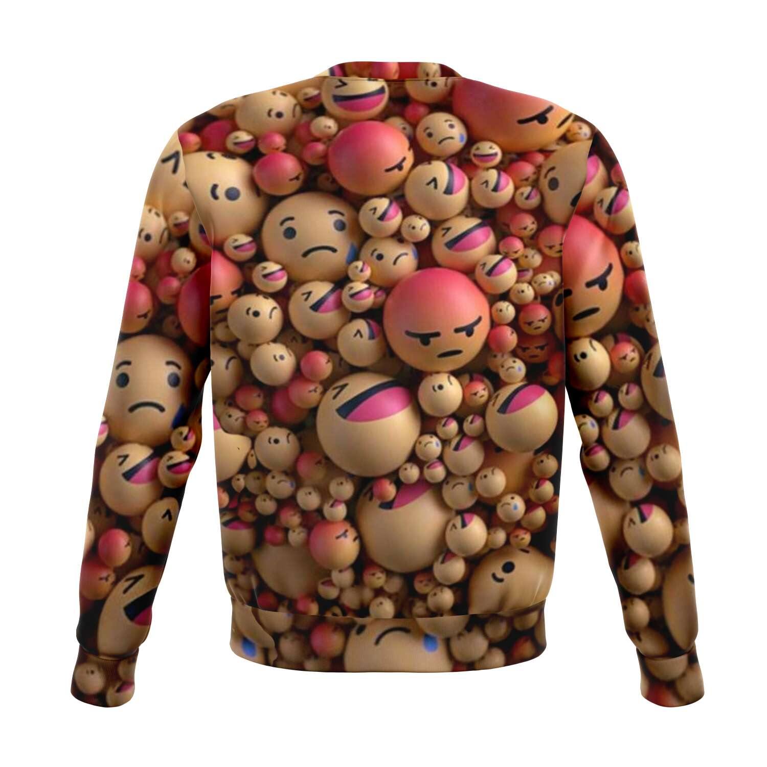 Emoji Fever 3D Unisex Sweater - OnlyClout