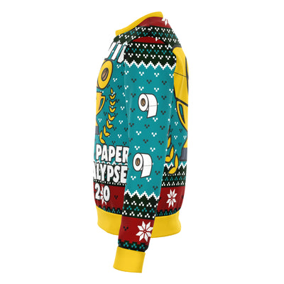 Survived Toilet Paper Apocalypse 2020 Ugly Christmas Sweater - OnlyClout