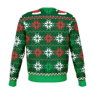 I Touch My Elf Offensive Ugly Christmas Sweater - OnlyClout