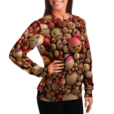 Emoji Fever 3D Unisex Sweater - OnlyClout