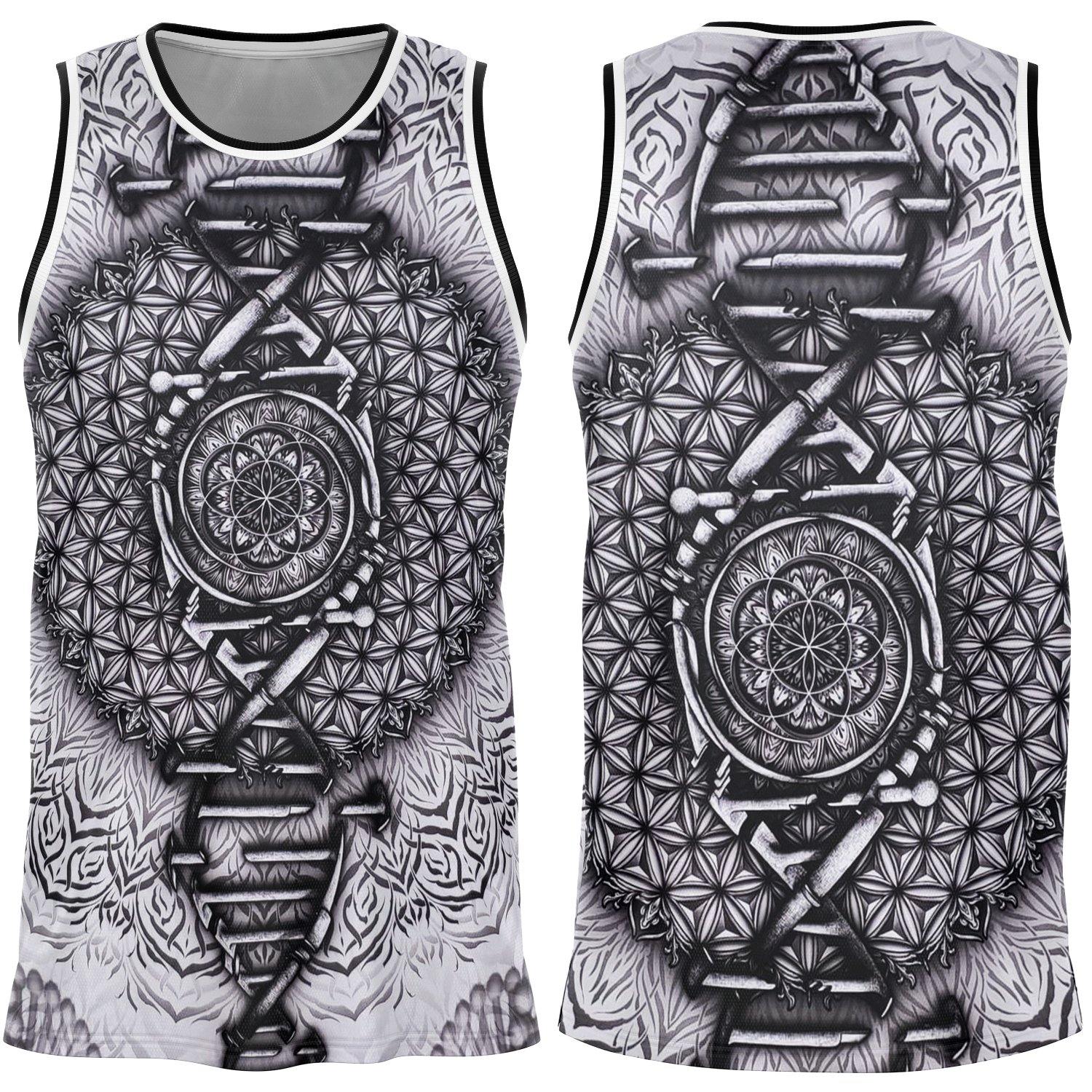 Mistery of Dna Basketball Jersey - OnlyClout