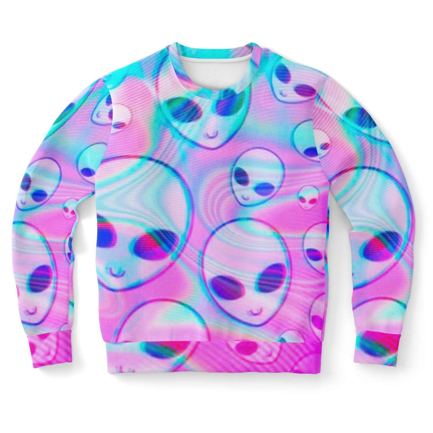 Alliens Holographic Sweatshirt - OnlyClout