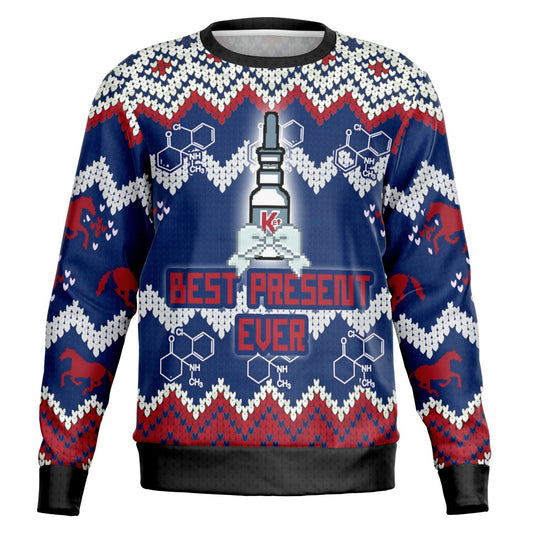 Best Present K Spray Ugly Christmas Sweater