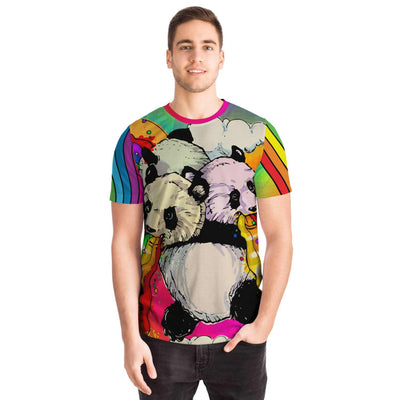 Rainbow Panda T-Shirt - OnlyClout