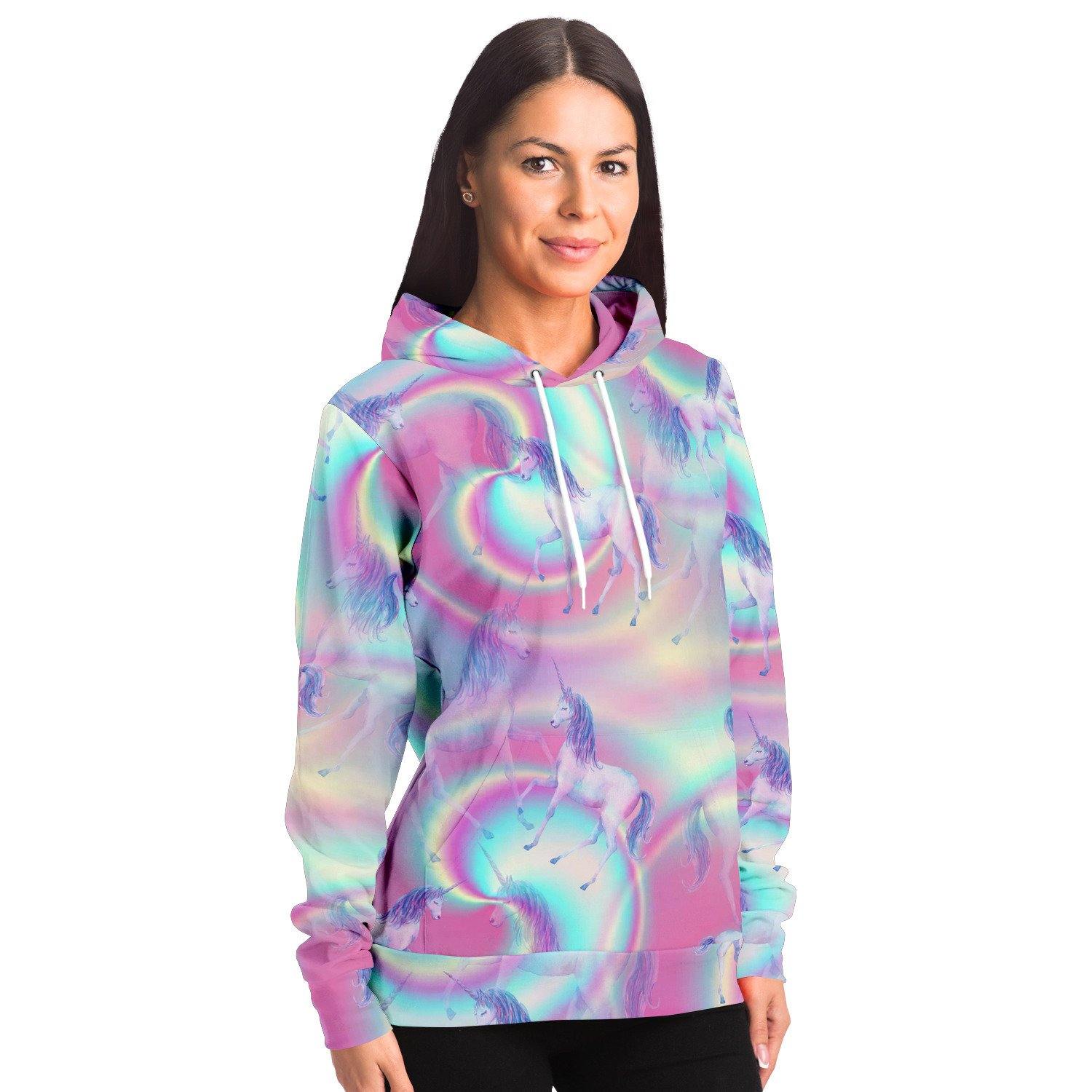 Holographic Unicorn Hoodie - OnlyClout