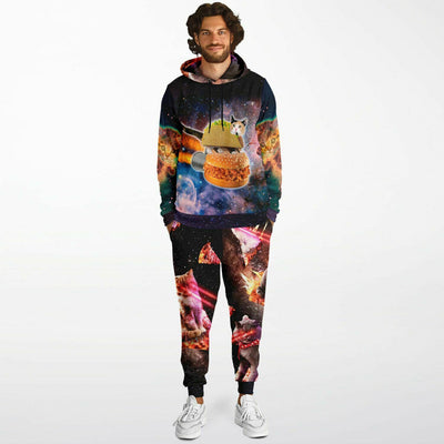 Space Cats Trippy Full Body Festival Outfit
