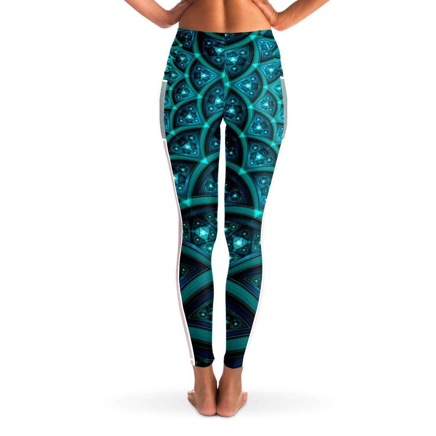 Lost Stars Music Festival Pocket Leggins - OnlyClout