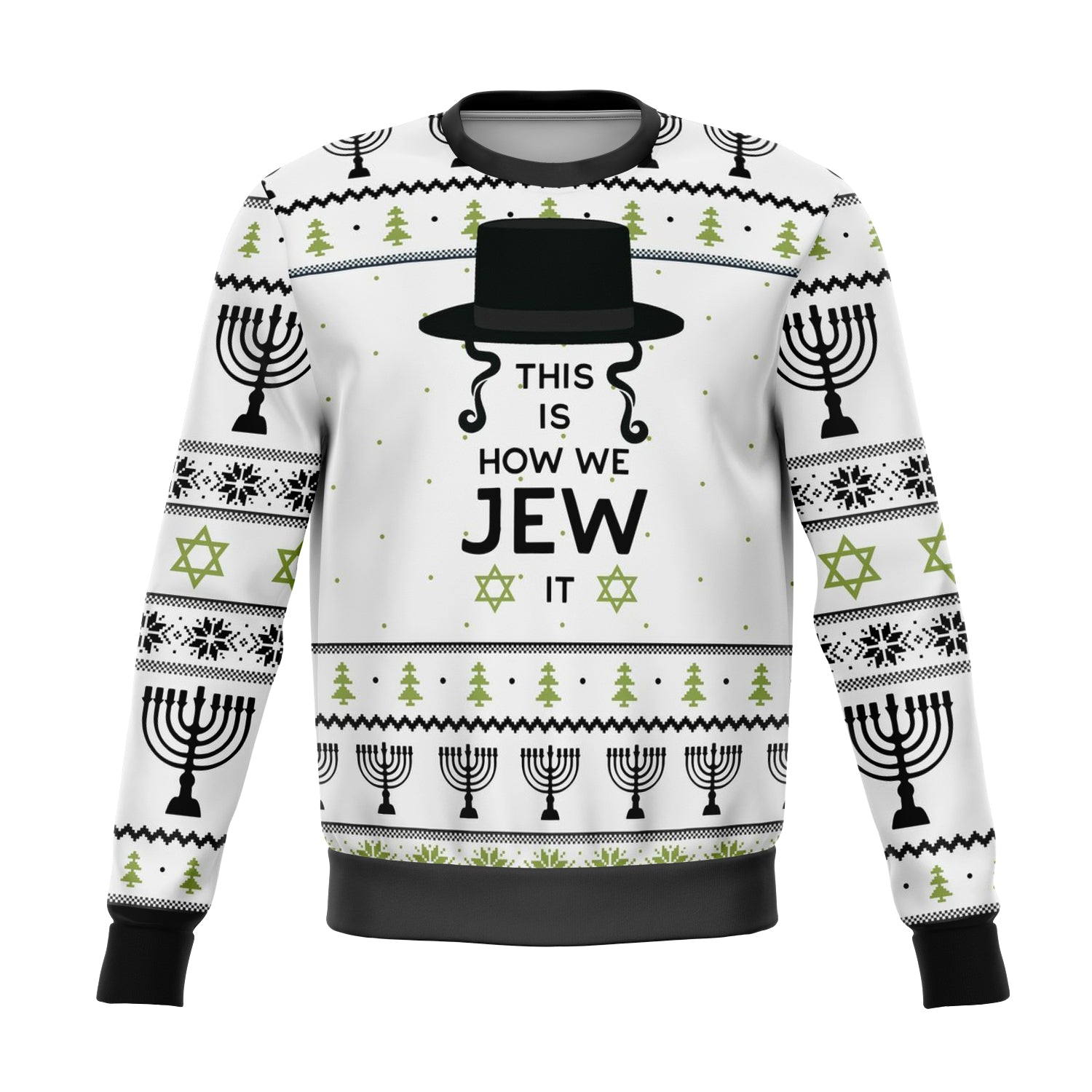 This Is How Jew It Ugly Christmas Sweater - OnlyClout