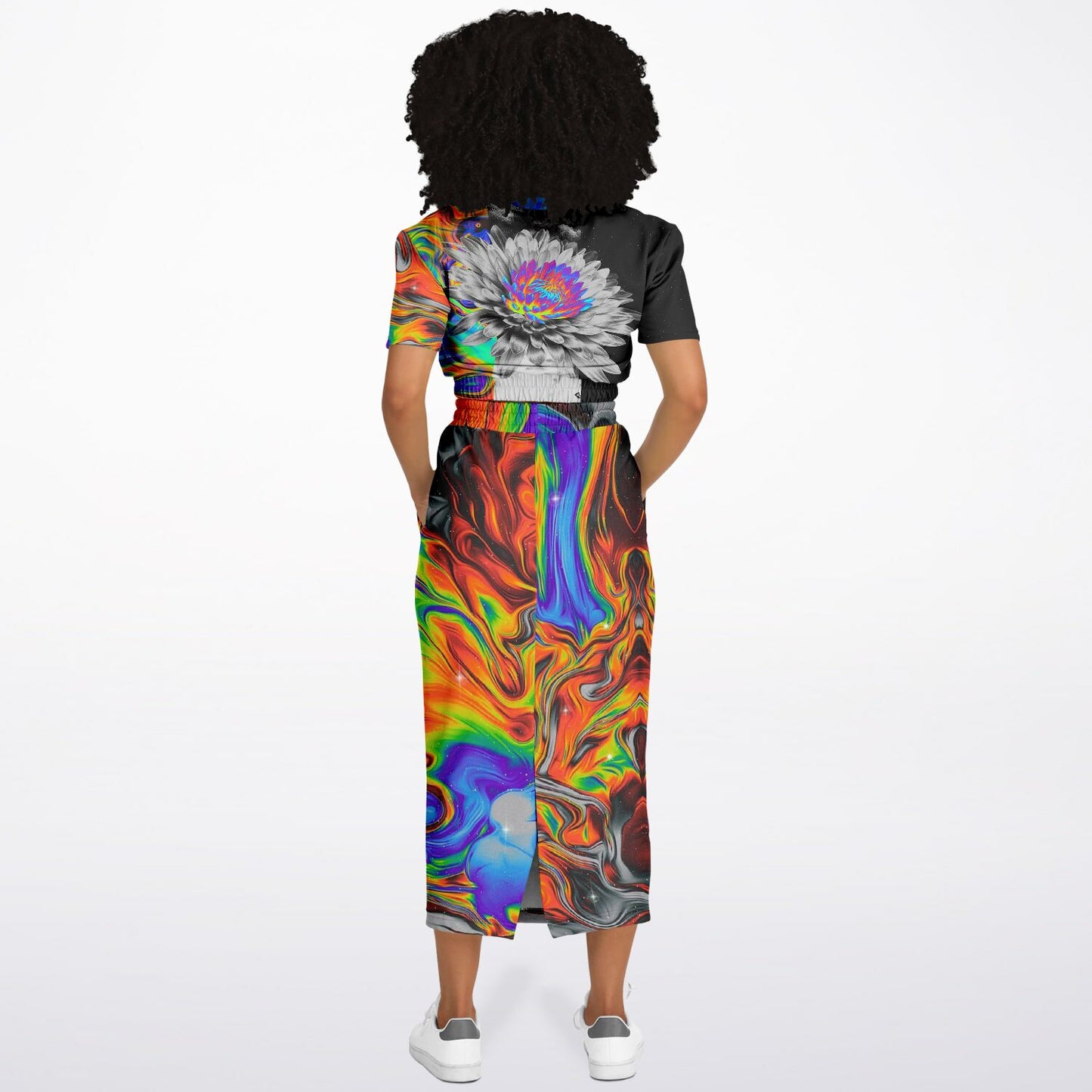 Oil Flower Womens Full Festival Body Outfit