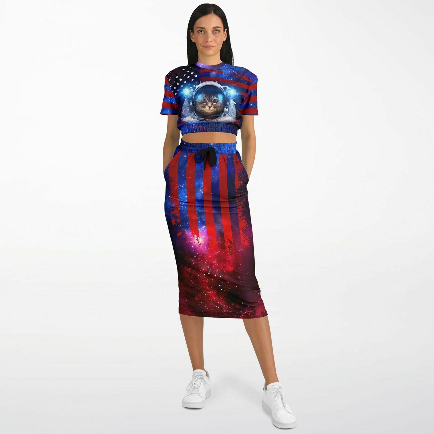 American Catstronaut Womens Full Festival Body Outfit