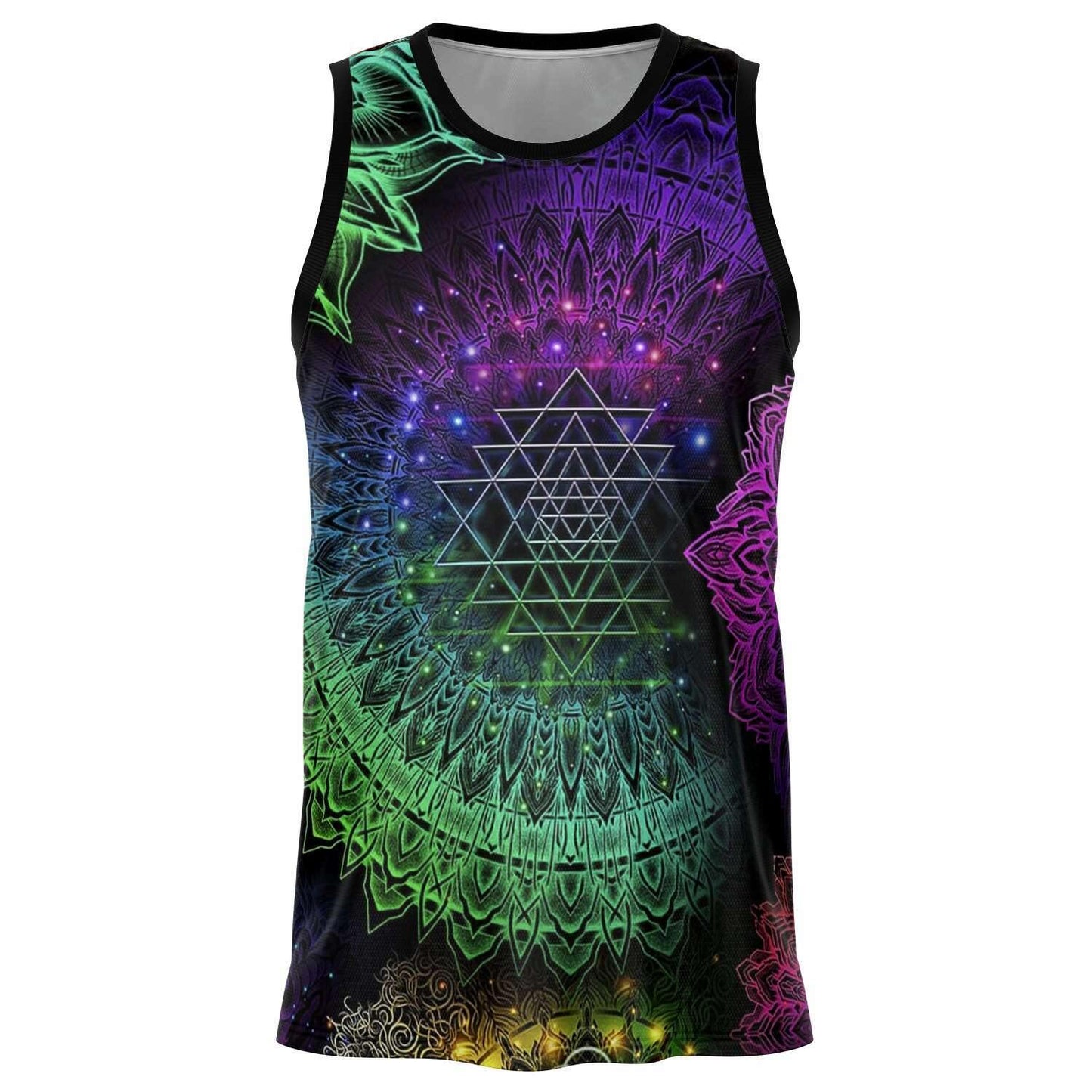 Glowing Mandala Basketball Jersey - OnlyClout