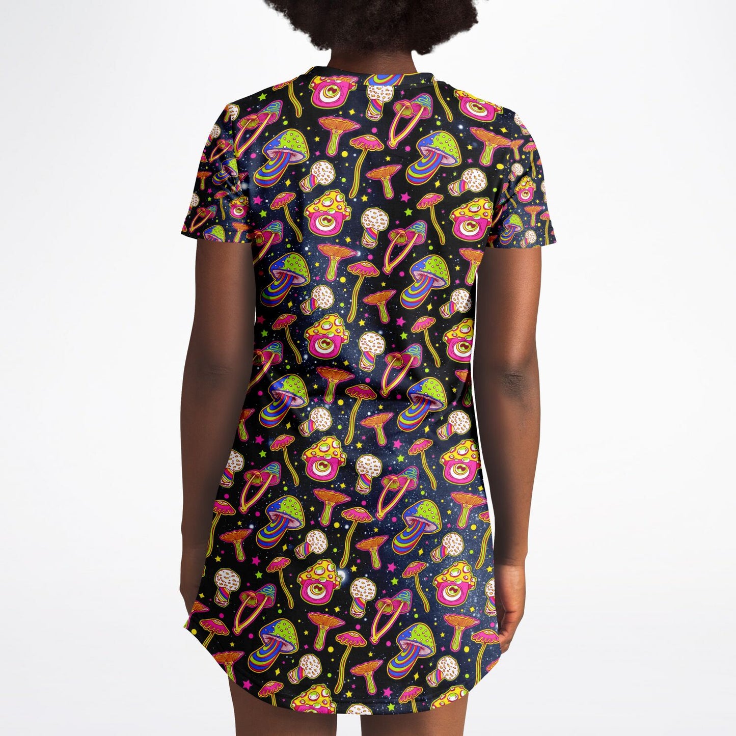 Magic Mushroom T-Shirt Dress