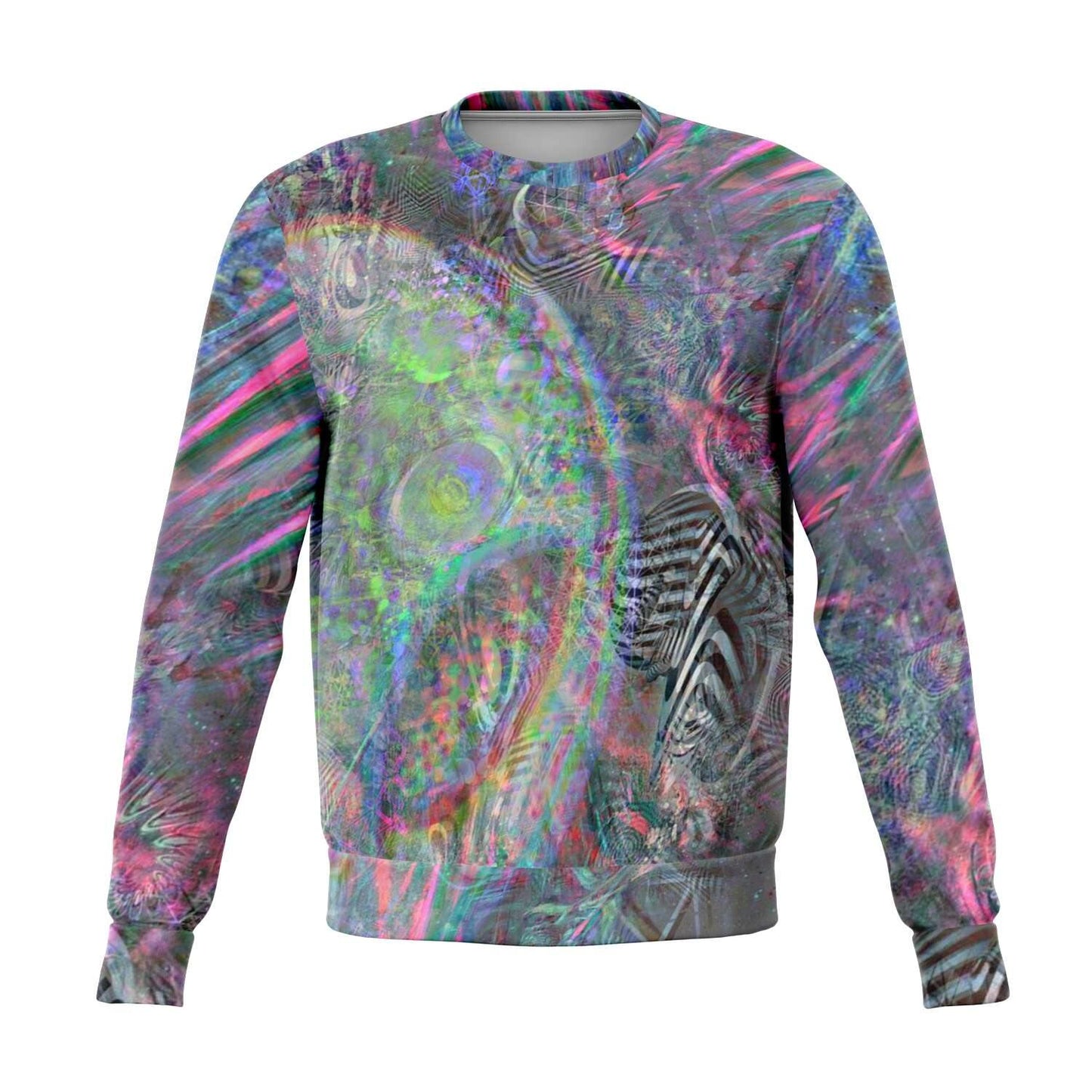 Iridescent Vision 3D Unisex Sweater - OnlyClout