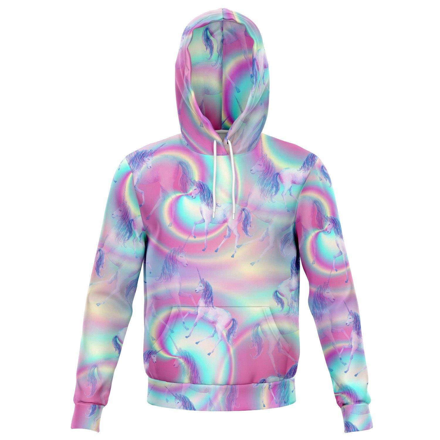 Holographic Unicorn Hoodie - OnlyClout