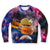 Trippy Space Kitty Sweater
