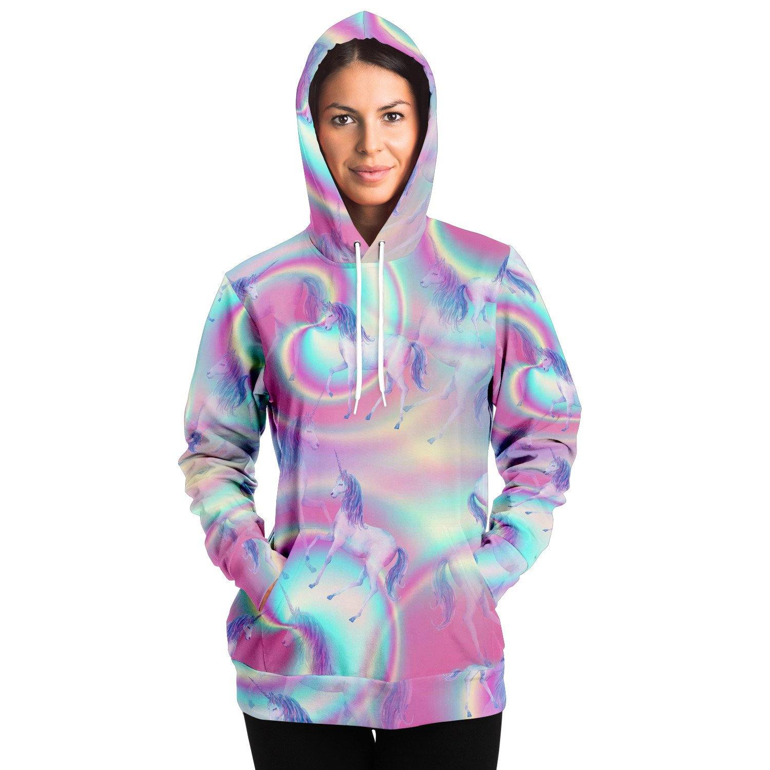 Holographic Unicorn Hoodie - OnlyClout