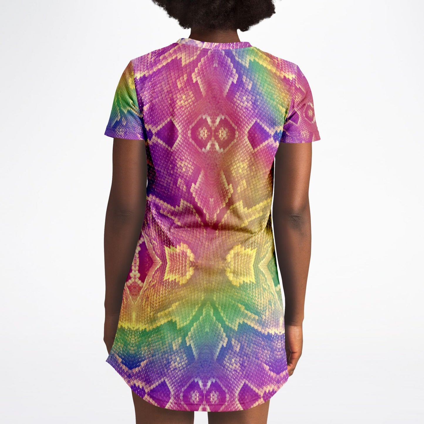 Psychedelic T-Shirt Dress