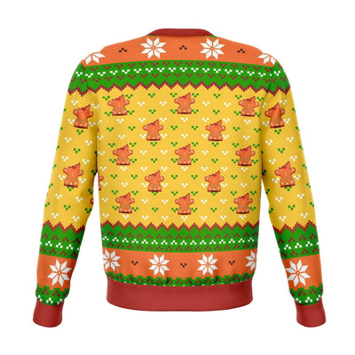 I Cant Feel My Face When I'm With You Funny Ugly Christmas Sweater - OnlyClout