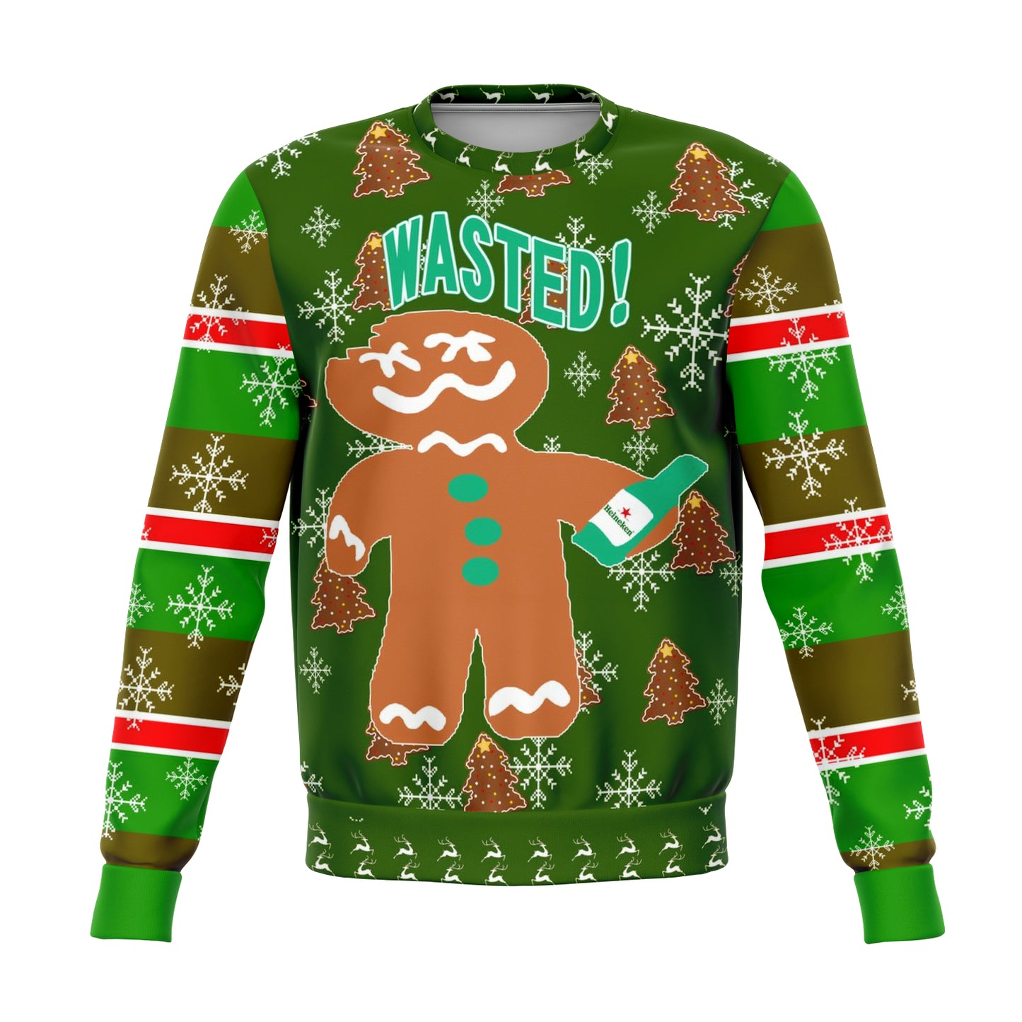 Wasted Ugly Christmas Sweater - OnlyClout