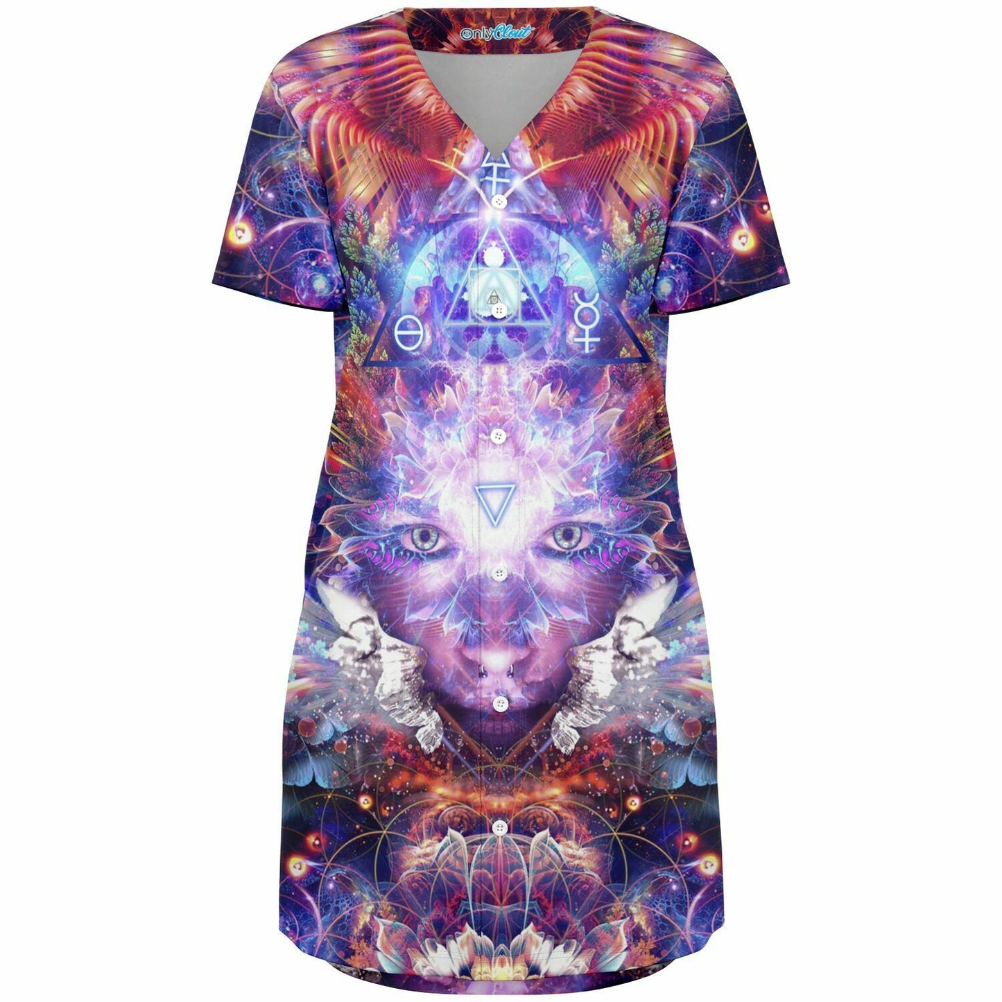 Astrological Magic Baseball Jersey Dress