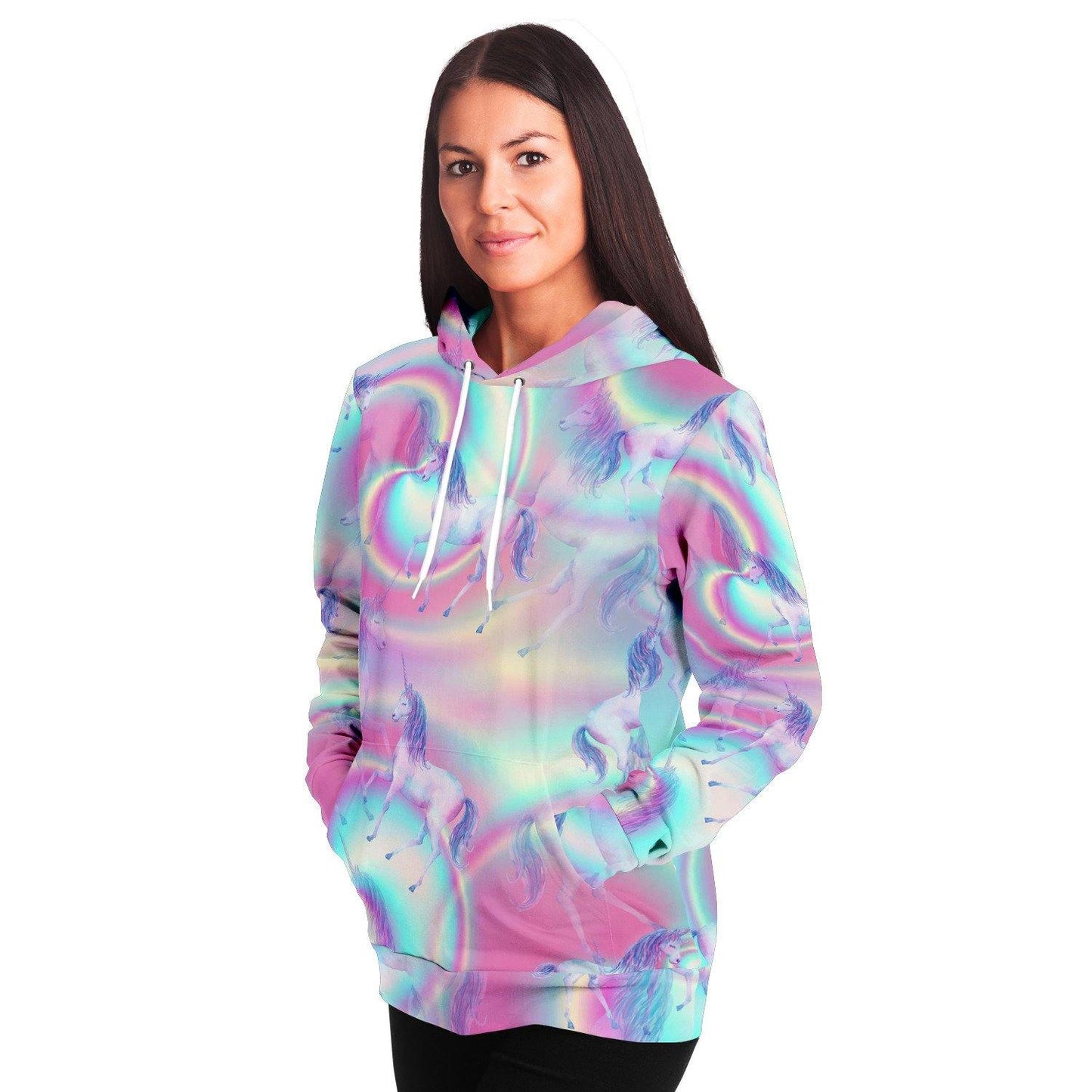 Holographic Unicorn Hoodie - OnlyClout