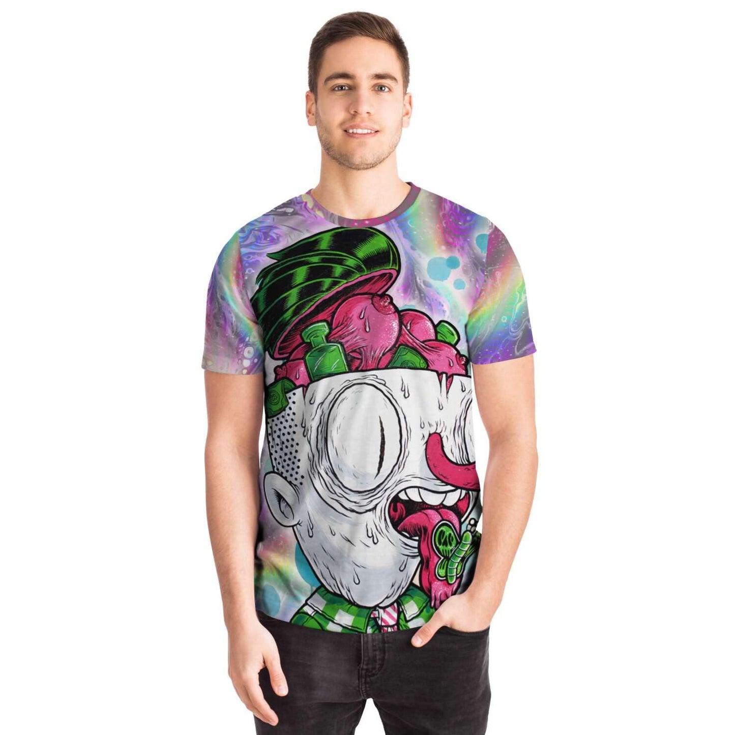 Trippy Meltdown T-shirt - OnlyClout