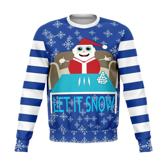 Let It Snow Offensive Ugly Christmas Sweater - OnlyClout