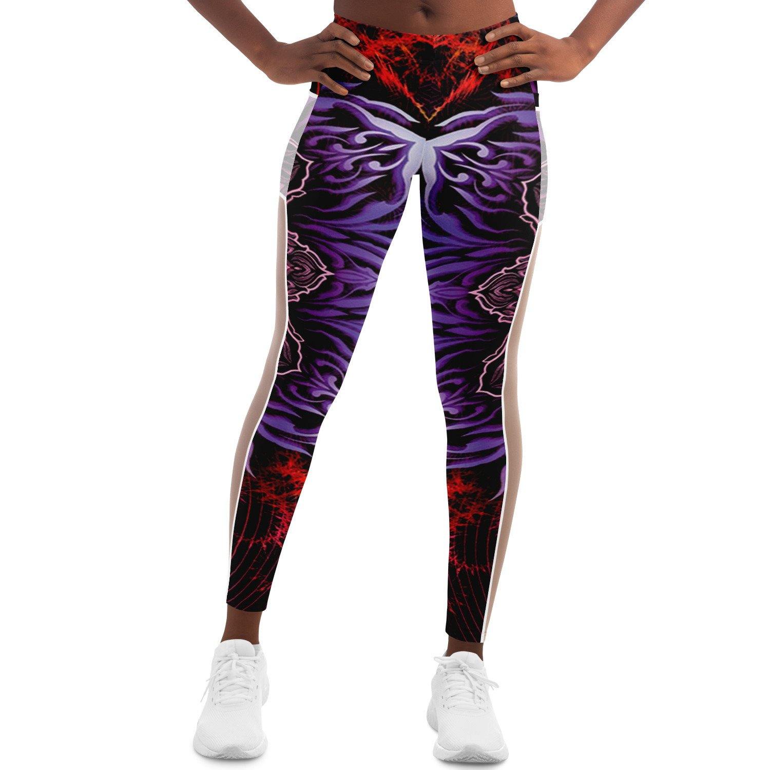 Power of Aum Music festival Pocket Leggins - OnlyClout