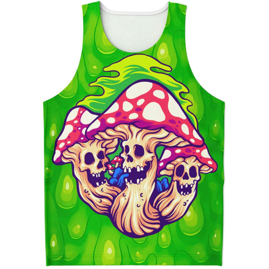 Mashrooms Unisex Tank Top - OnlyClout