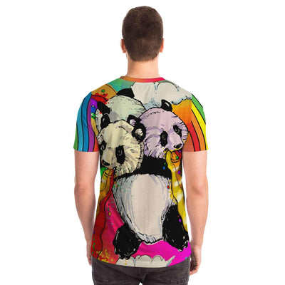 Rainbow Panda T-Shirt - OnlyClout